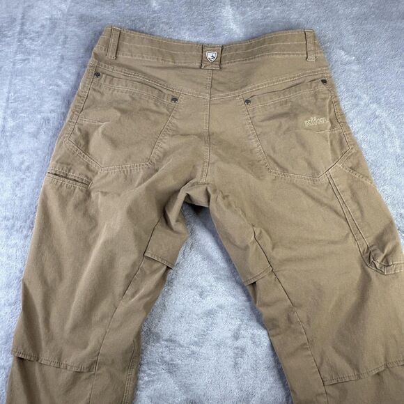 Kuhl Pants Mens 32x32 Khaki Hiking Work Stretch Vented Outdoor Style 5098 - Picture 11 of 15